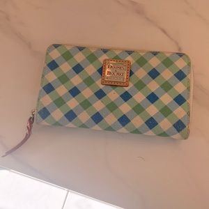 Canvas material with leather trim. Smoke free